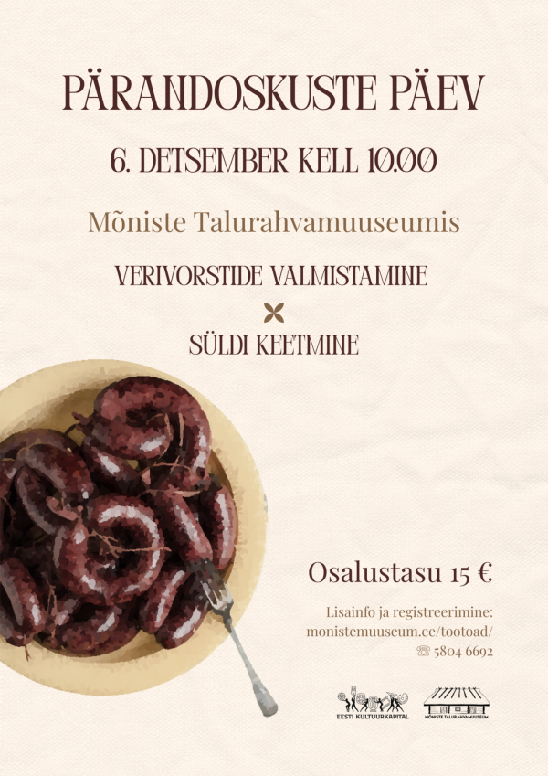 Verivortside valmistamine ja süldi keetmine