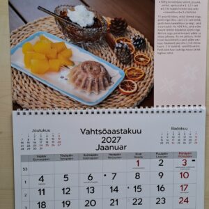 2027. aasta seinakalender Vana-Võromaa söögikallõndri - Pilt 5