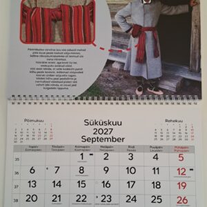 2027 seinakalender Rahvarõivad - Pilt 6